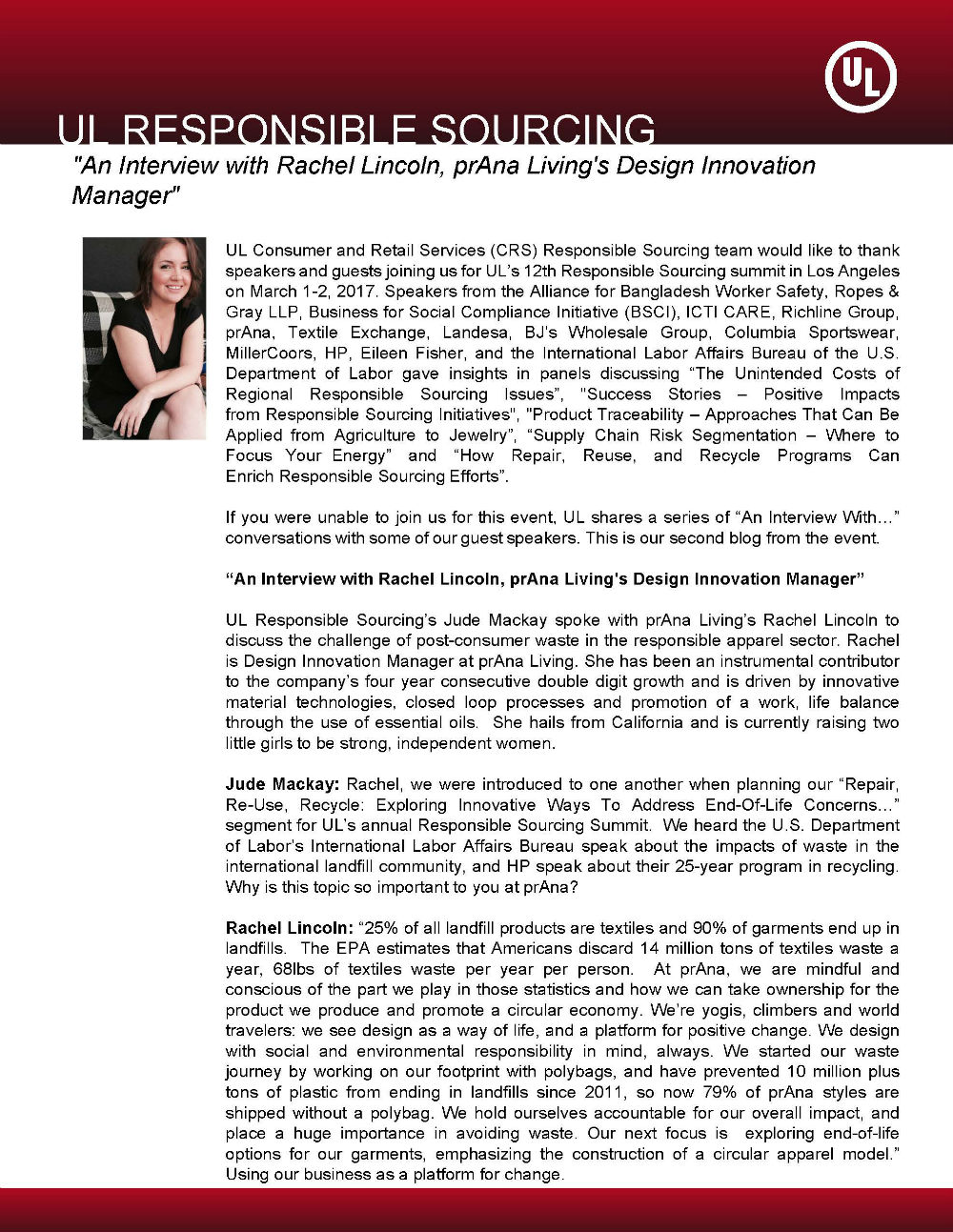 Thumbnail - Interview with Rachel Lincoln